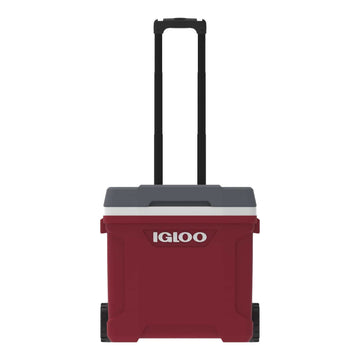 Igloo-latitude 30 Roller Cooler - Industrial Red /meteorite