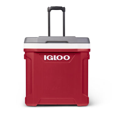 Igloo-latitude 60 Roller Cooler - Industrial Red /meteorite