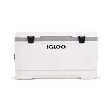 IGLOO-Latitude Marine Ultra 100 Cooler Box - White / Moonscape Gray