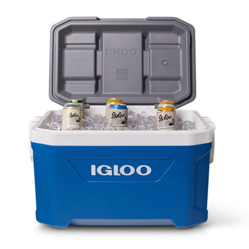 Igloo-latitude 52 Cooler Box - Indigo Blue / Meteorite