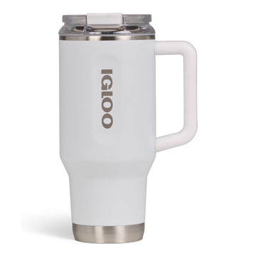 Igloo - 32 Oz Stainless Steel Travel Mug - White