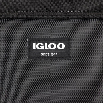 IGLOO-Collapsible Roller Maxcold Evergreen Cooler - Black