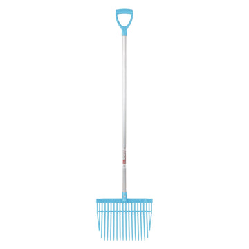 Red Gorilla - Pc Bedding Fork D-Handle - Sky Blue d Handle ehdxb