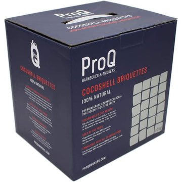 ProQ Cocoshell Charcoal Briquettes 10kg