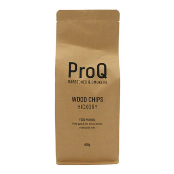 ProQ Smoking Wood Chips - Hickory - Bag 400g ehdxb