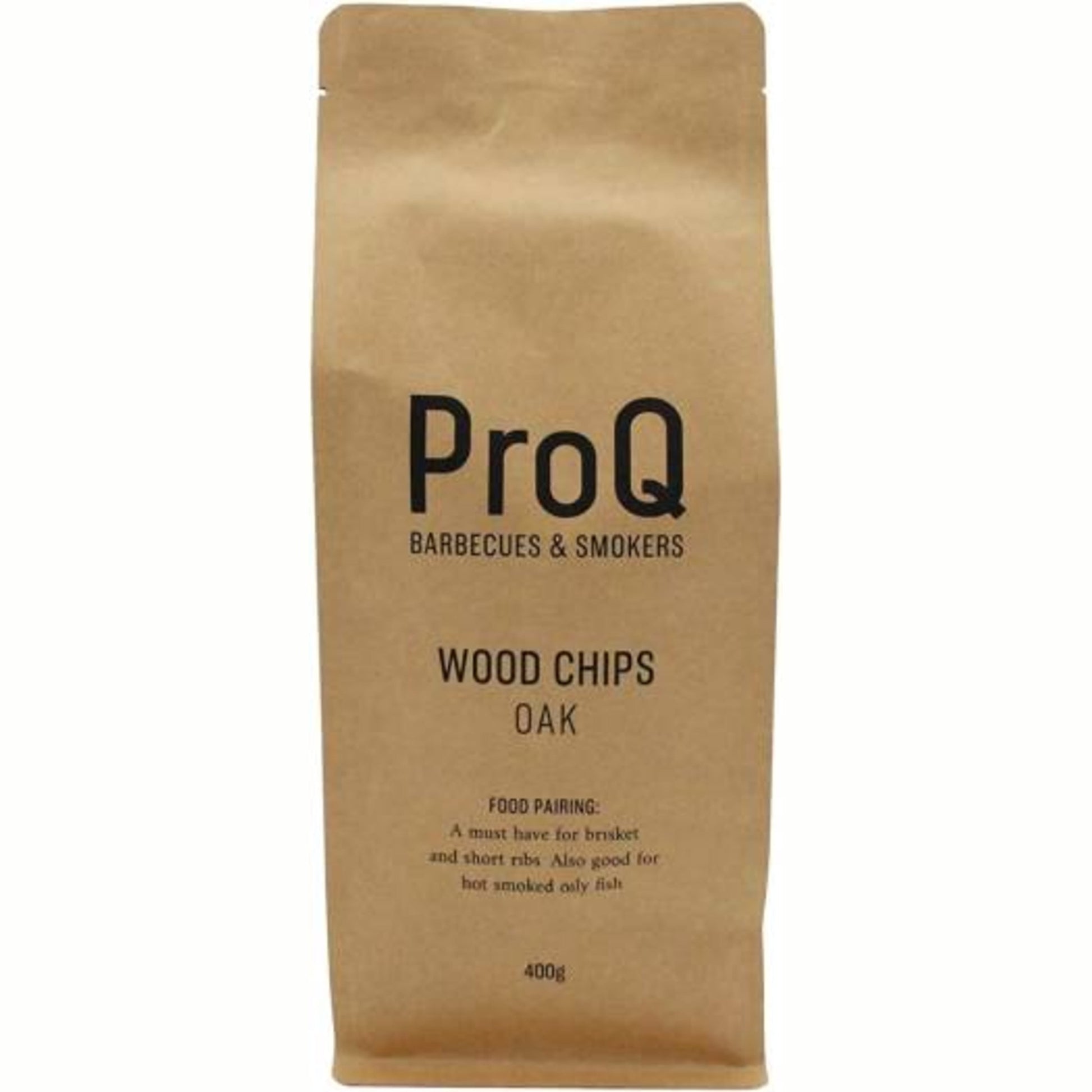 ProQ Smoking Wood Chips - Oak - Bag (400g)