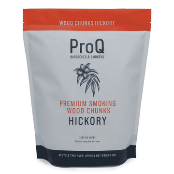 ProQ Smoking Wood Chunks - Hickory - Bag 1kg ehdxb