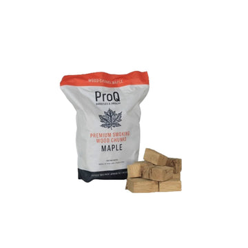 ProQ Smoking Wood Chunks - Maple - Bag 1kg ehdxb