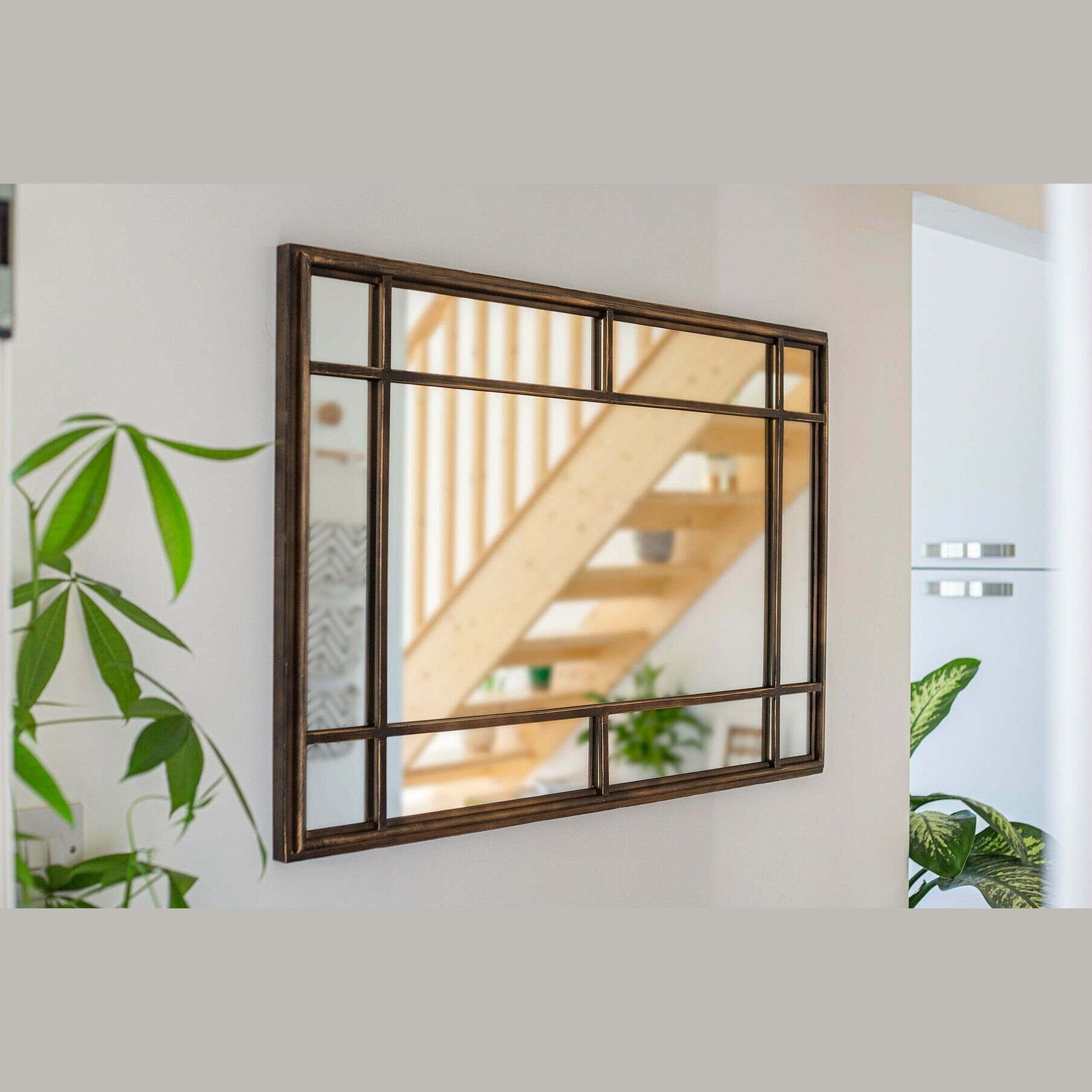 La Hacienda - Milano Gold Rectangle Mirror