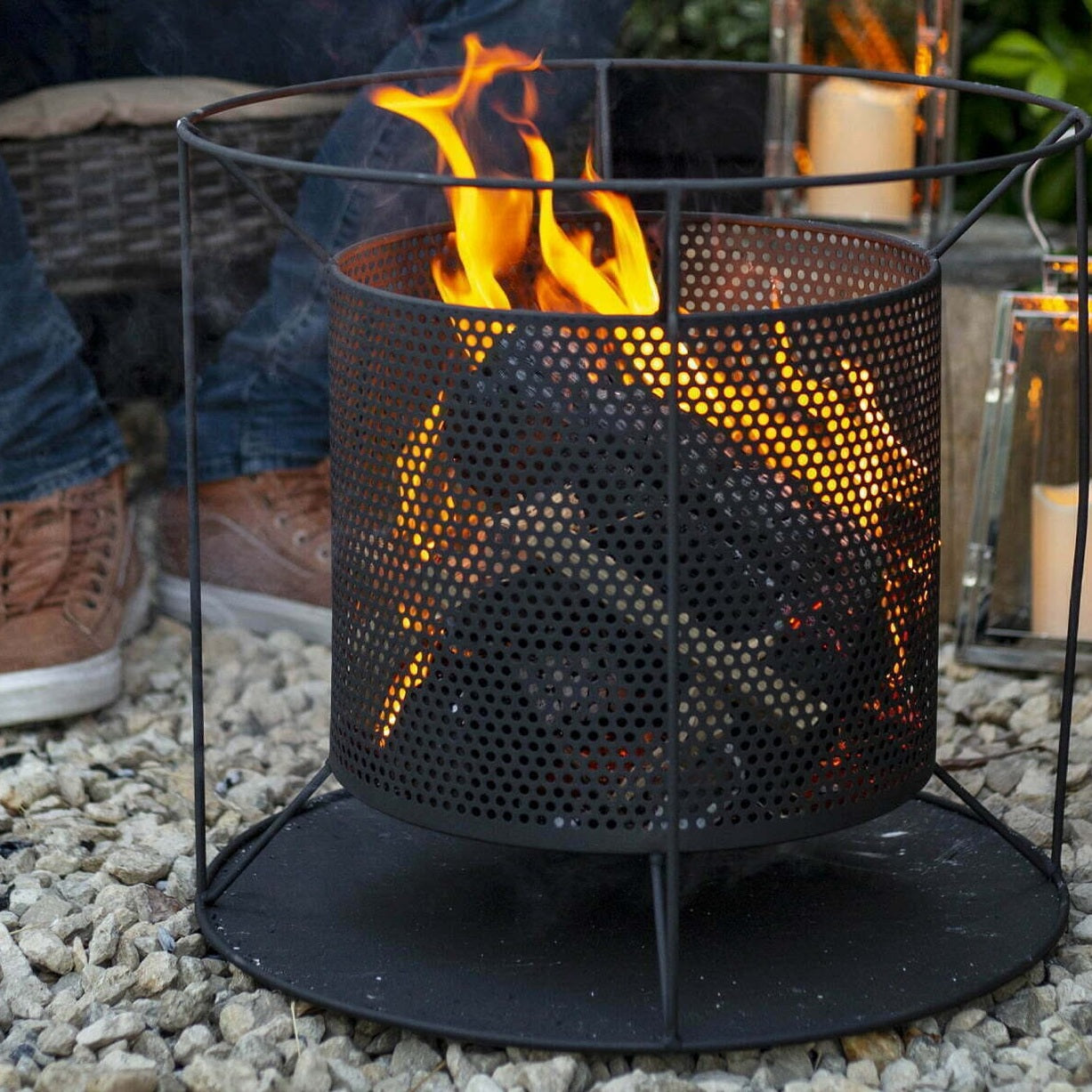 La Hacienda - Kora Perforated Firebasket