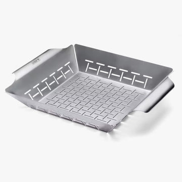 Weber® Deluxe Grilling Basket Built for Q 300/3000 and larger gas grills, and most charcoal grills ehdxb