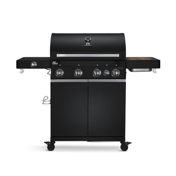 Burnhard Big FRED - 4-Burner Gas Grill Deluxe Black Edition - Series 3