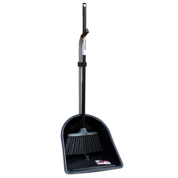 Builders Companion Set - Black (Tidee + Poly Yard Broom)