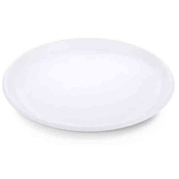 BareBones - Rolled Enamelware Plate - Soft White