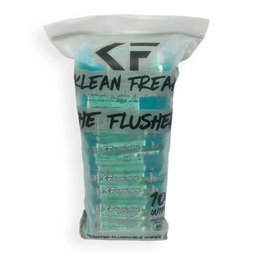 Klean Freak - The Flusher wipes - 100 Pack Spearmint Rush