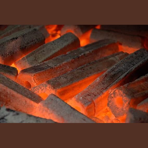 Fired Up! 10KG Cocoshell Charcoal Briquette