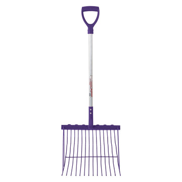 Red Gorilla - Riddler Short D-Handle - Riddler Shaving Fork Short D-Handle Purple