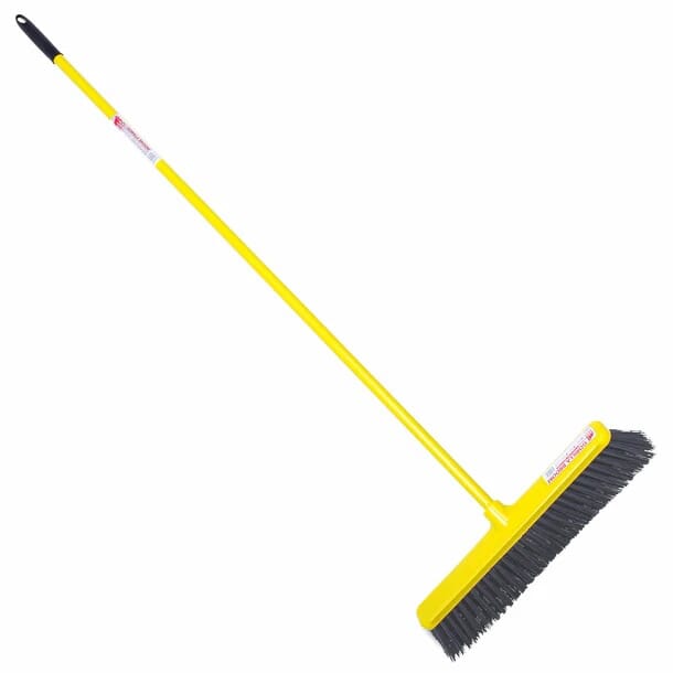 50cm Soft Bristle Head and Handle Yellow