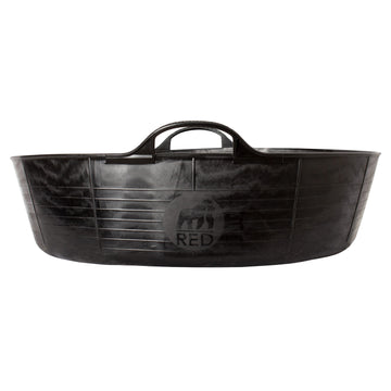 Tubs & Recycled Black Tubs - Large Shallow 35L Black