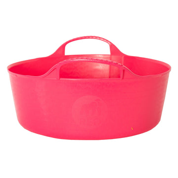 Tubs & Recycled Black Tubs - Mini Shallow 5L Pink