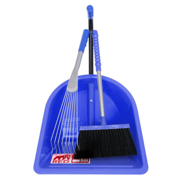 Red Gorilla - Teenie Tidee Companion Set - Blue Tiny Tidee + Rake + Broom ehdxb