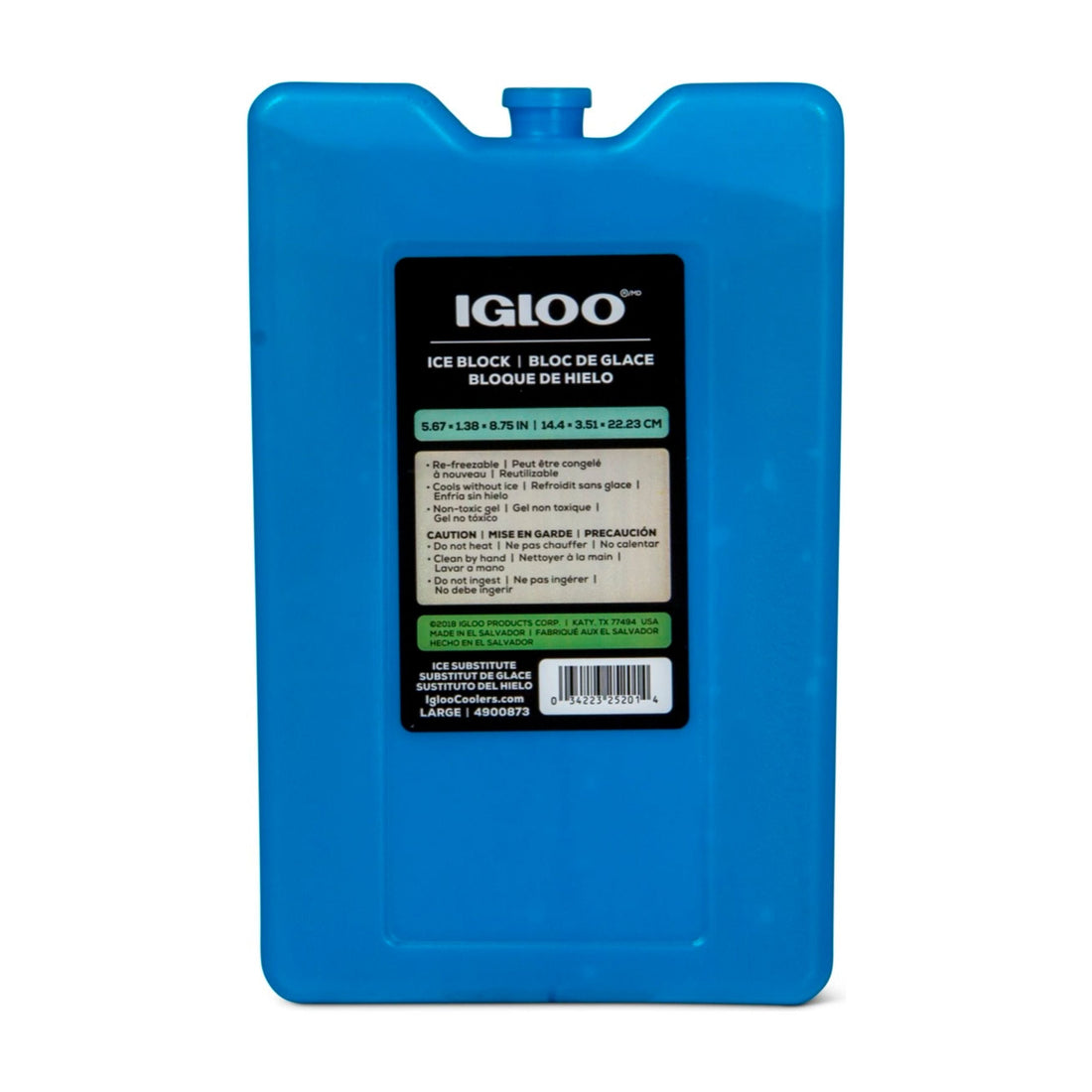 IGLOO-Maxcold Ice Large Freeze Block - Blue  