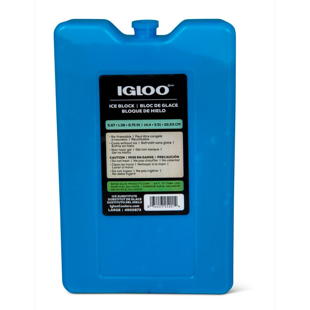 IGLOO-Maxcold Ice Large Freeze Block - Blue  