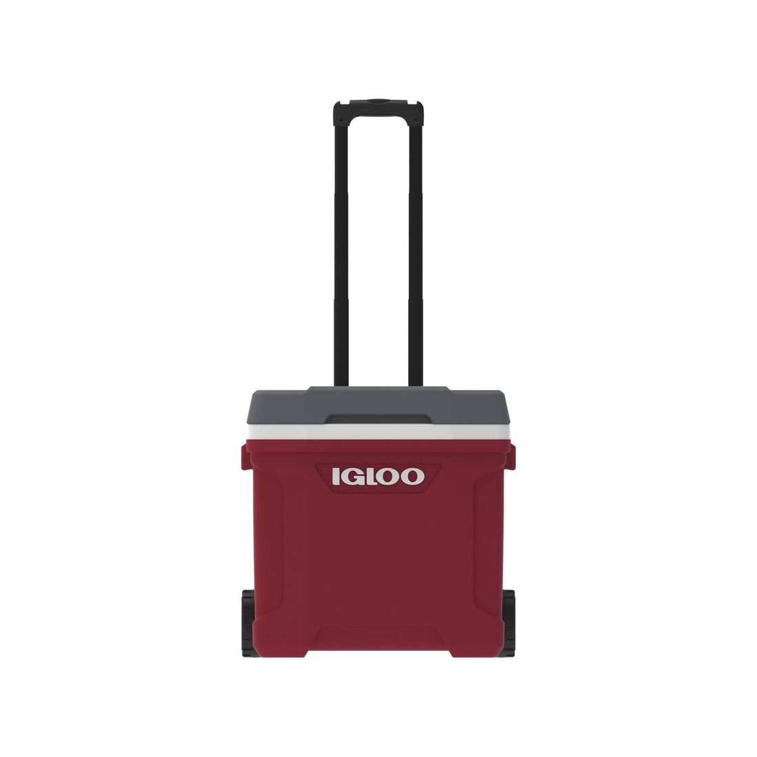IGLOO-Latitude 30 Roller Cooler - Industrial Red /Meteorite
