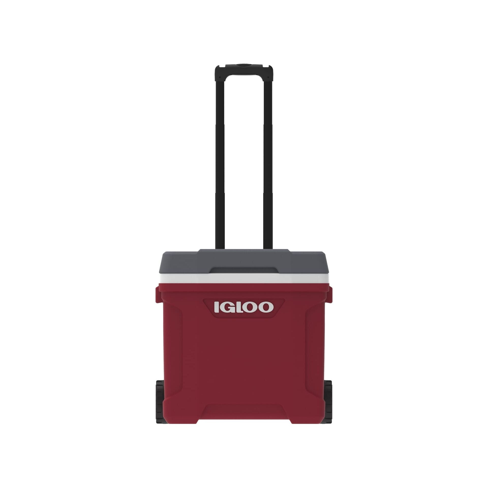 IGLOO-Latitude 30 Roller Cooler - Industrial Red /Meteorite