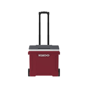 IGLOO-Latitude 30 Roller Cooler - Industrial Red /Meteorite