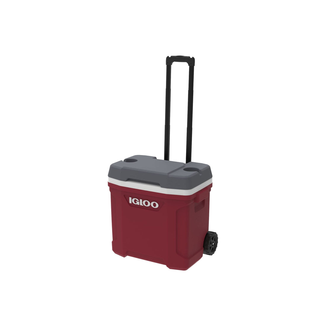 IGLOO-Latitude 30 Roller Cooler - Industrial Red /Meteorite