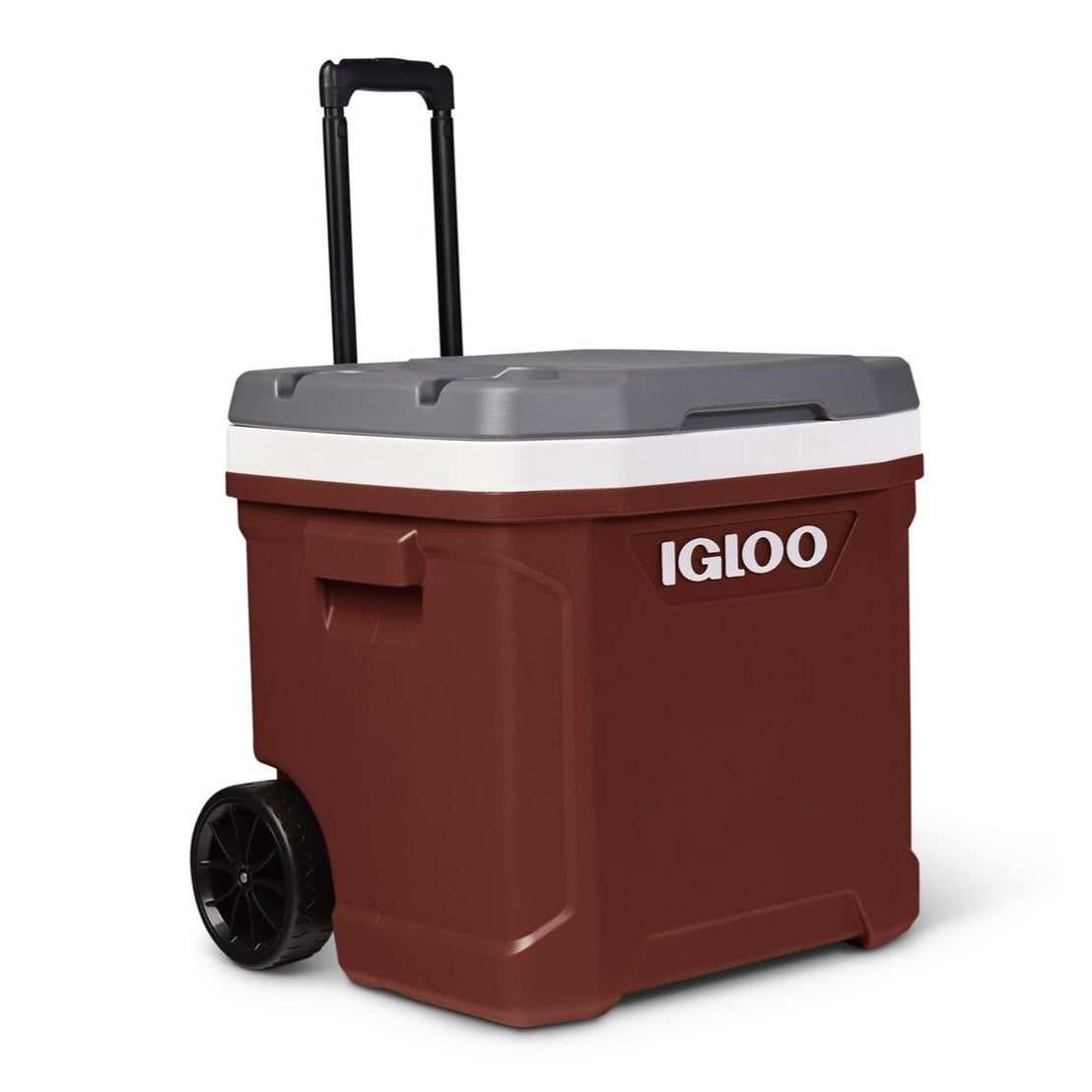 Igloo-latitude 60 Roller Cooler - Industrial Red /meteorite