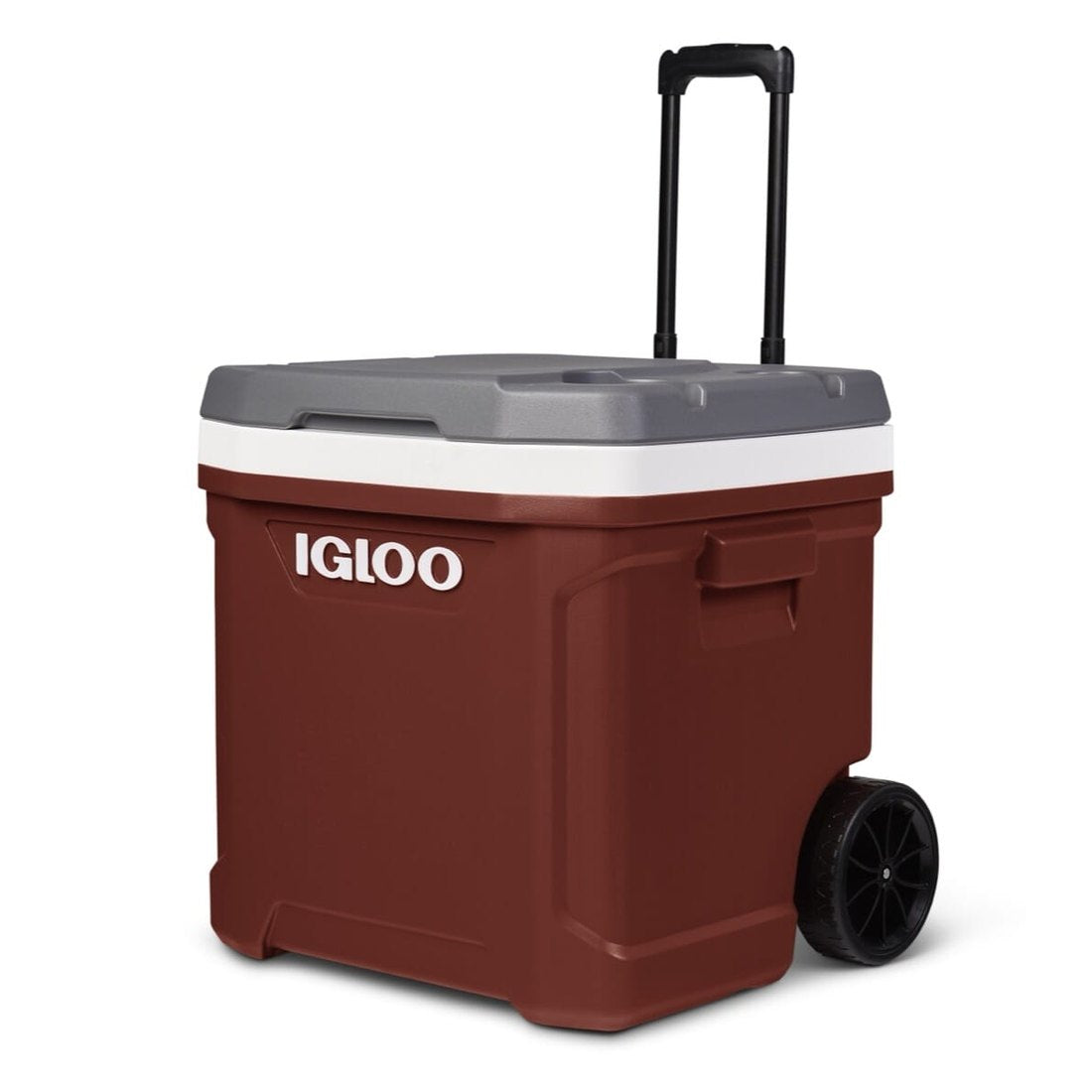 Igloo-latitude 60 Roller Cooler - Industrial Red /meteorite