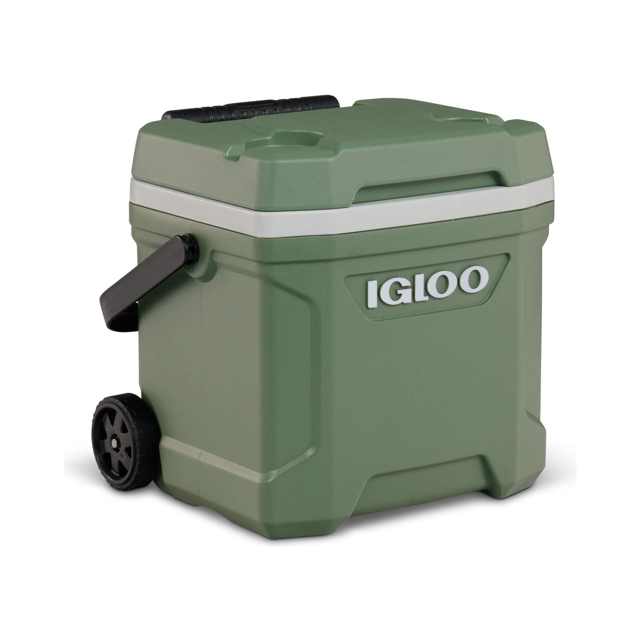 IGLOO-Ecocool Latitude 16 Roller Cooler  - Vintage Green