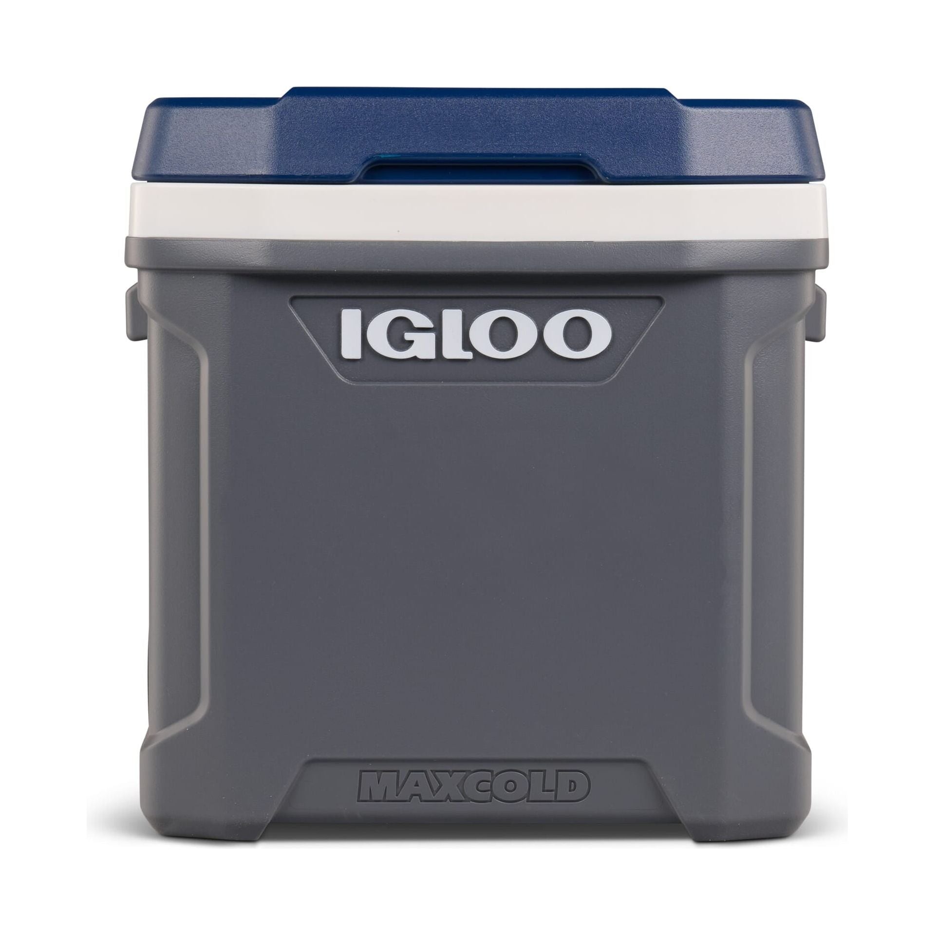 IGLOO - Maxcold Latitude 62 Roller Cooler  - Carbonite / 
Aegean Sea