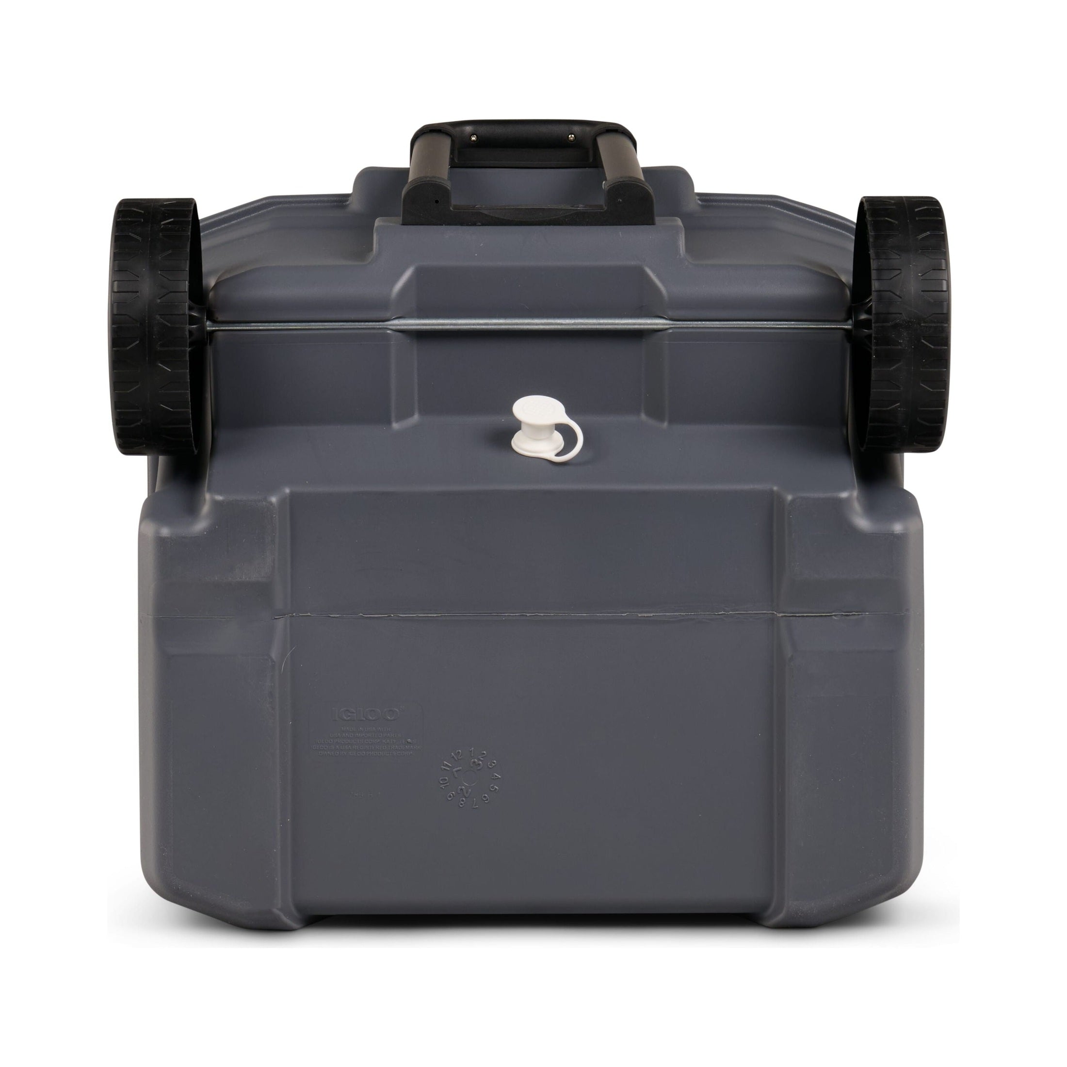 IGLOO - Maxcold Latitude 62 Roller Cooler  - Carbonite / 
Aegean Sea