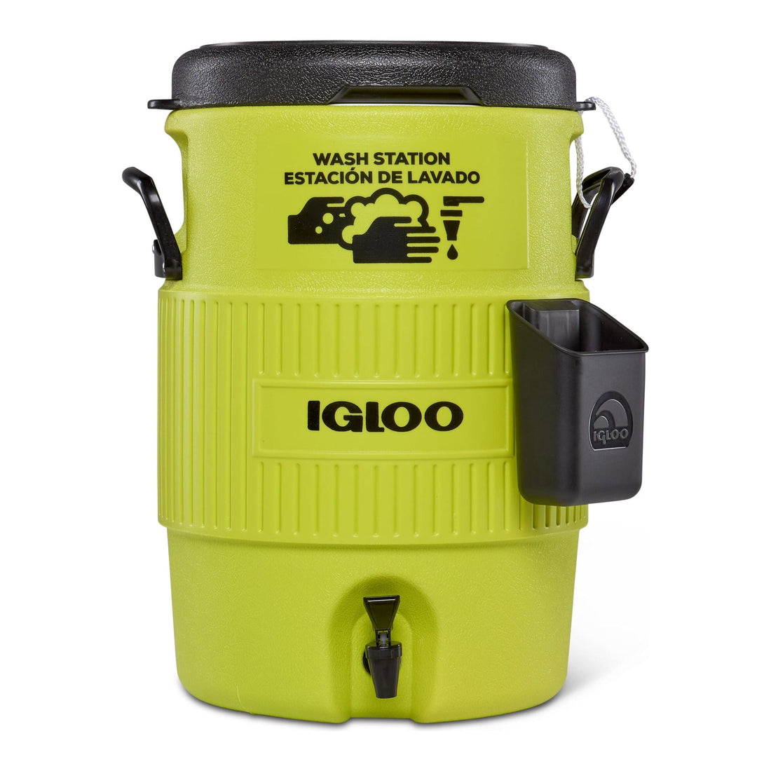 IGLOO-5 Gallon Seat Top Wash Station - Green 