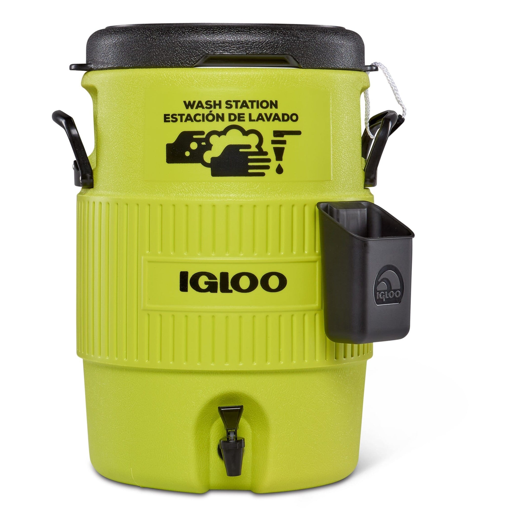 Igloo-5 Gallon Seat Top Wash Station - Green