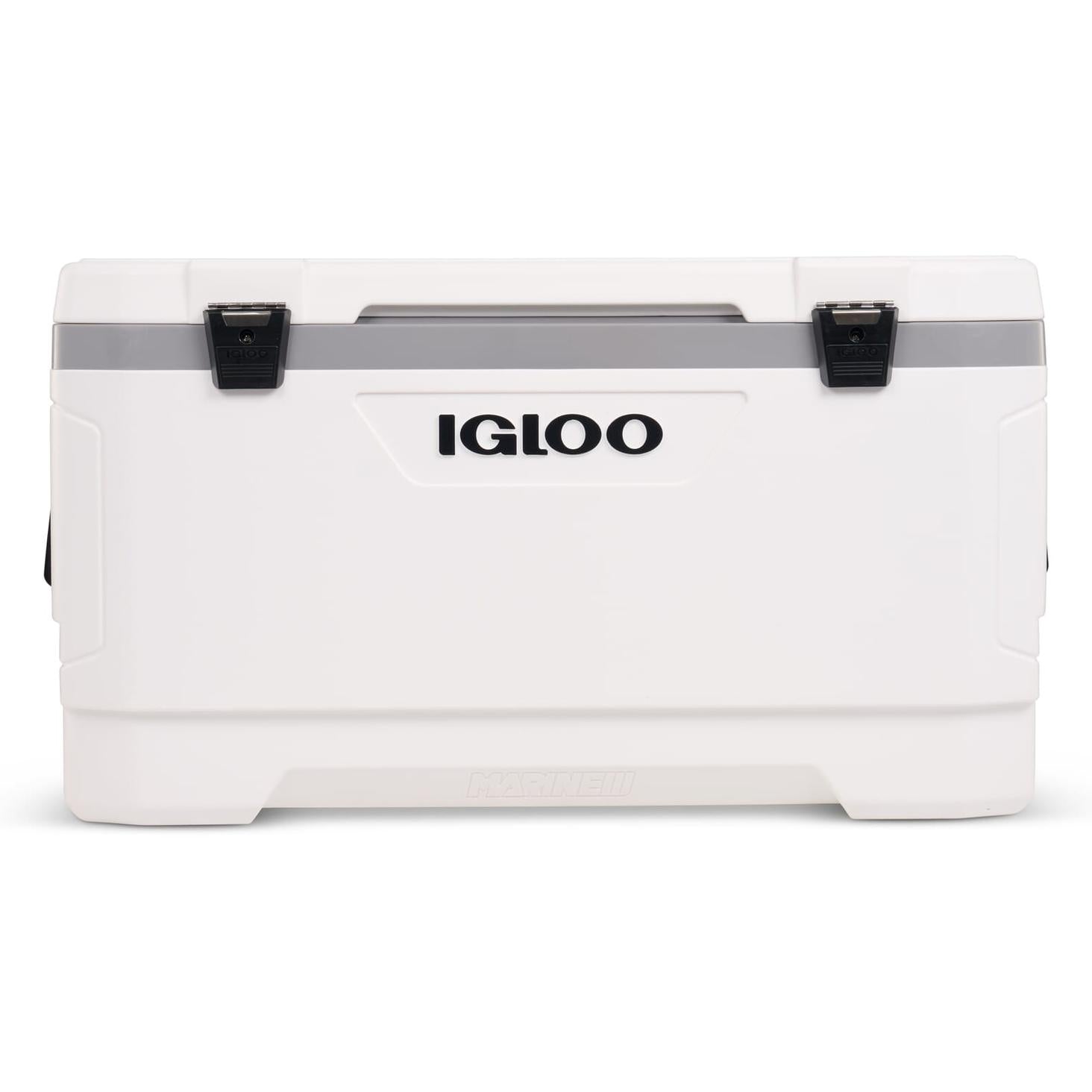 Igloo-latitude Marine Ultra 100 Cooler Box - White / Moonscape Gray