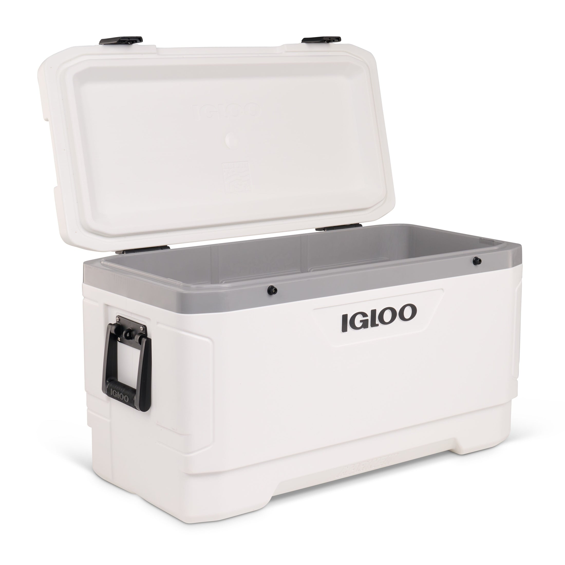 Igloo-latitude Marine Ultra 100 Cooler Box - White / Moonscape Gray