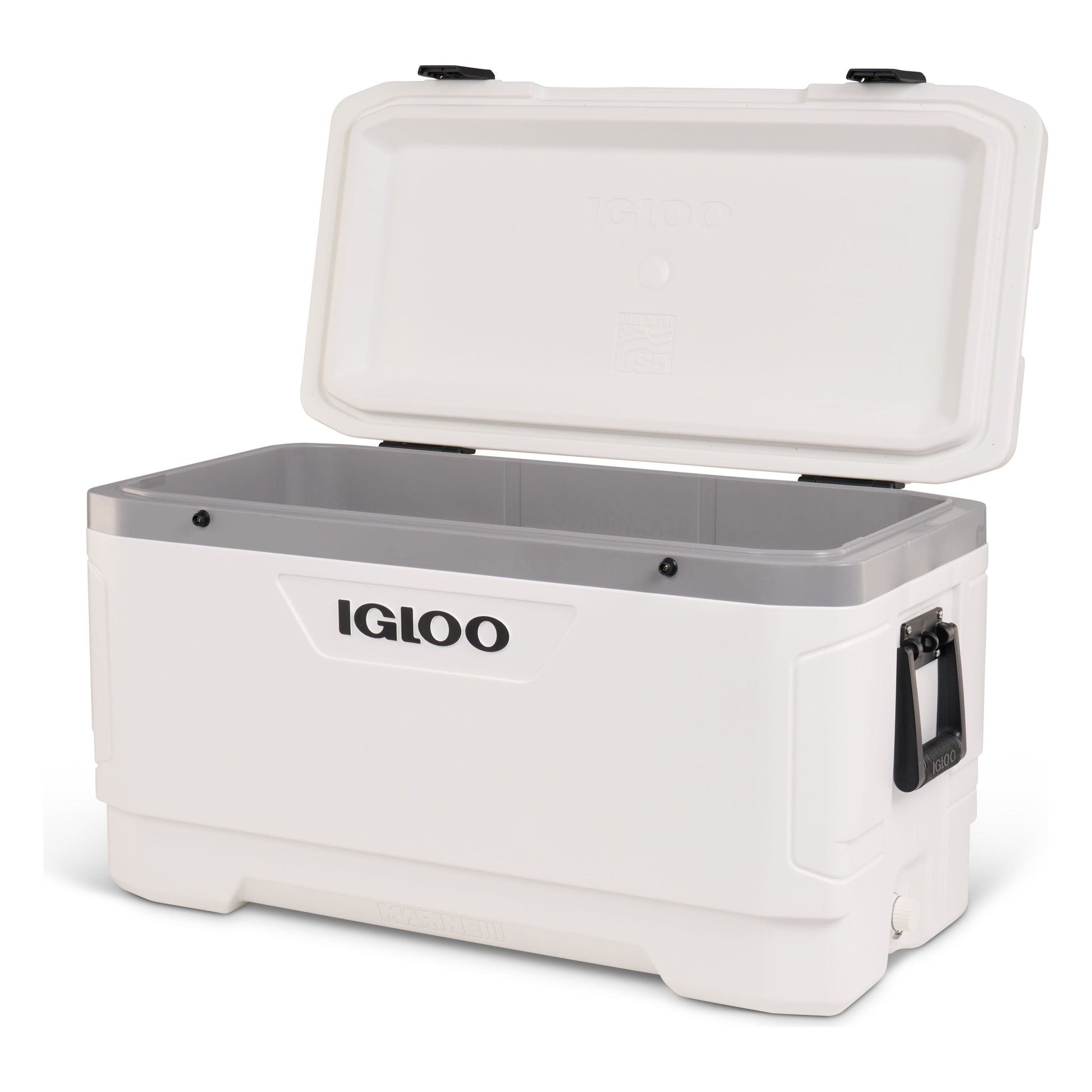 IGLOO-Latitude Marine Ultra 100 Cooler Box - White / Moonscape Gray