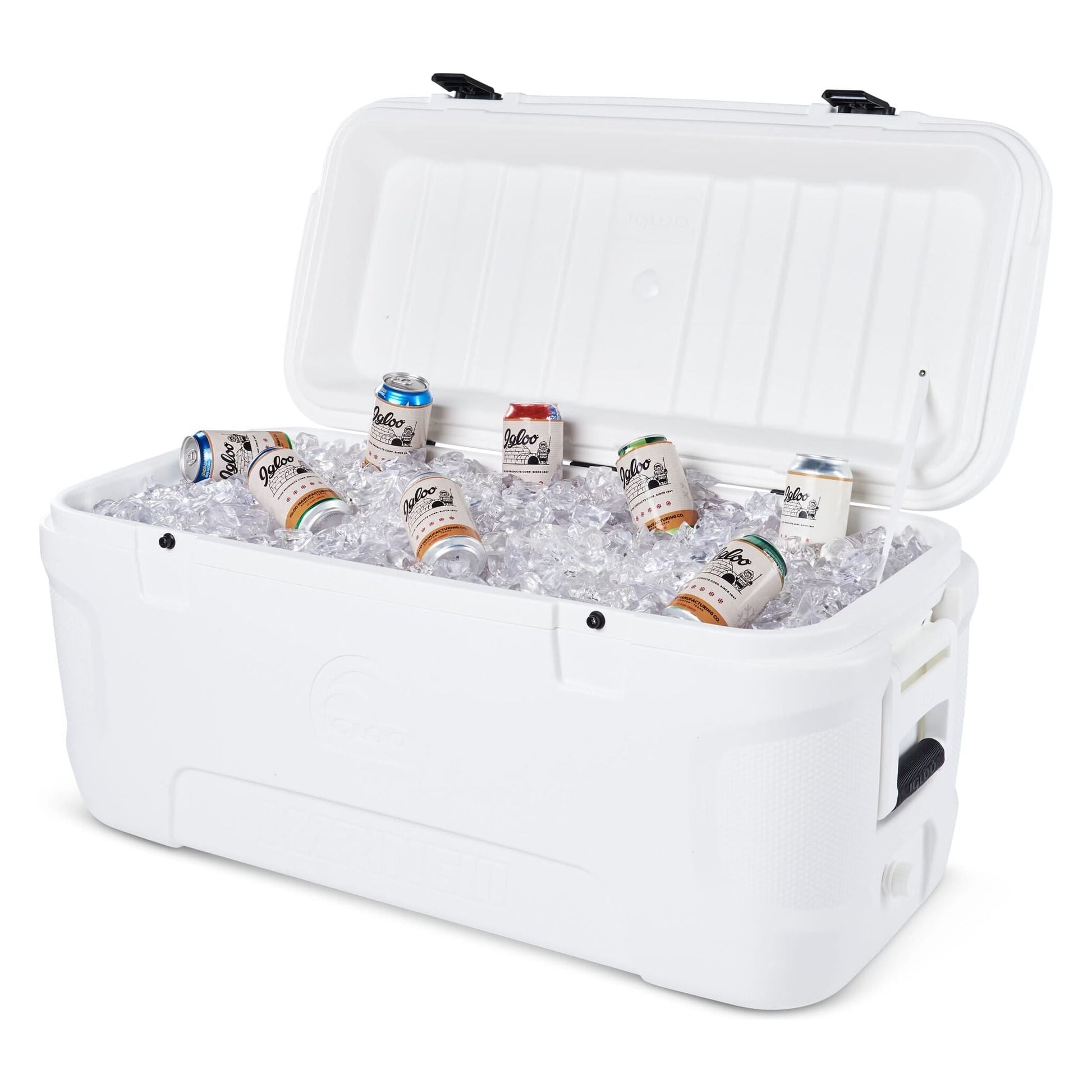 IGLOO-Marine Contour 120 White Cooler Box - White 