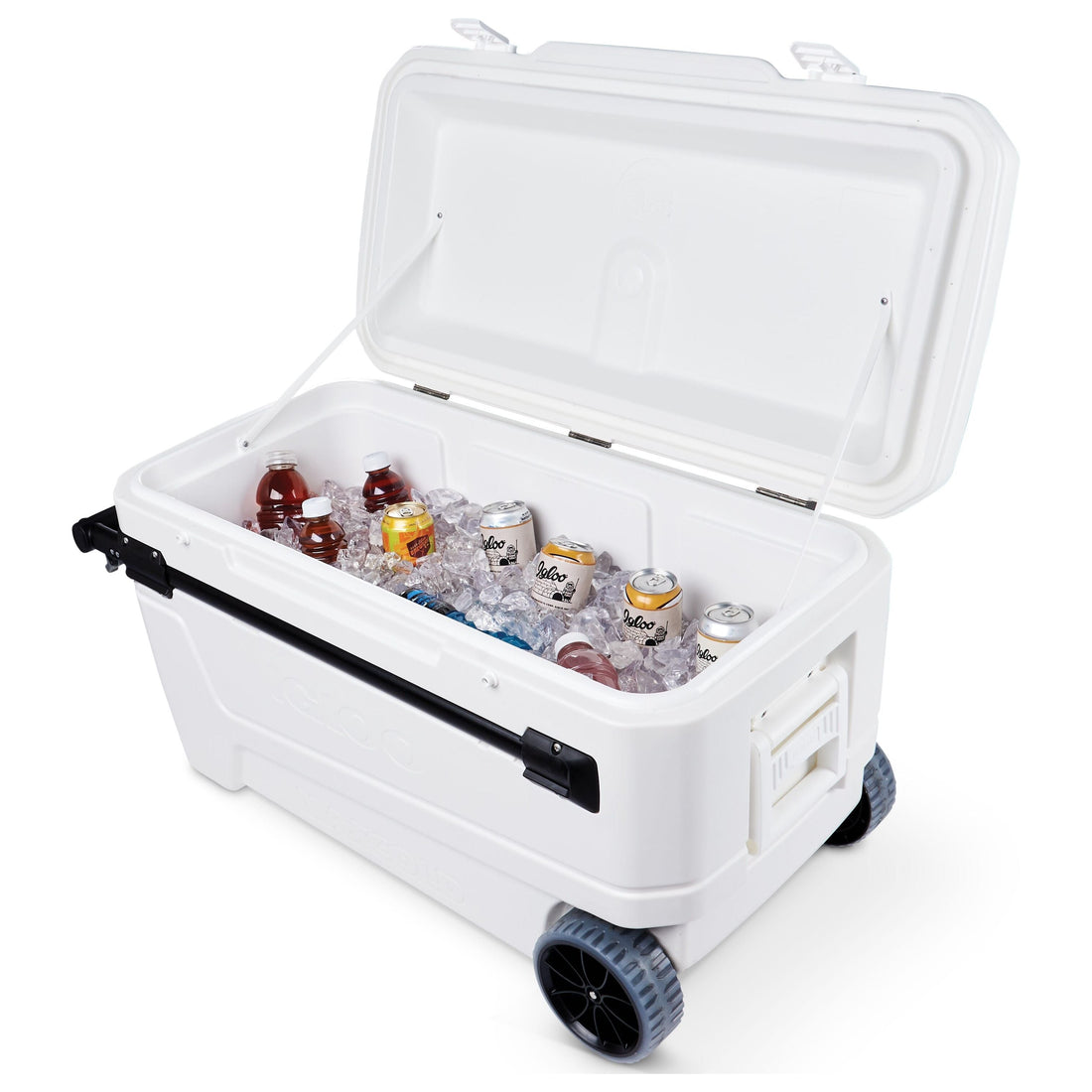IGLOO-Sunset Glide 110 Qt Cooler Box - White 