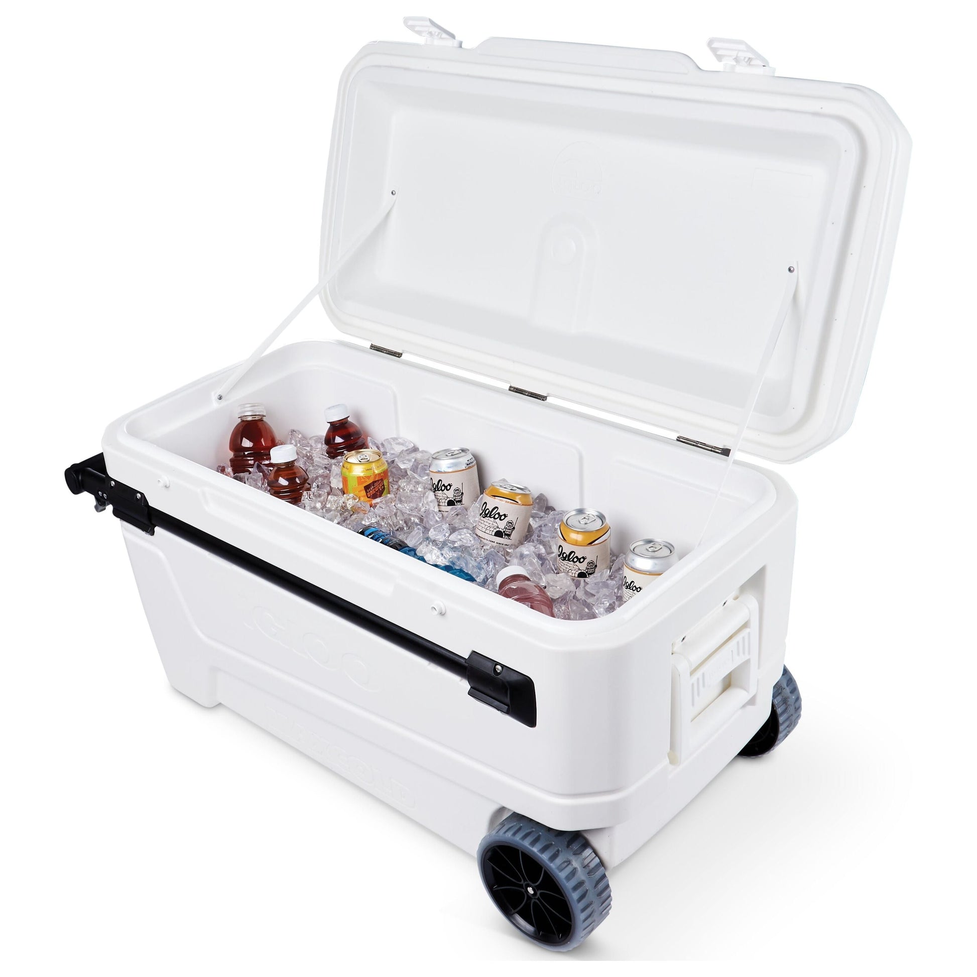 IGLOO-Sunset Glide 110 Qt Cooler Box - White 