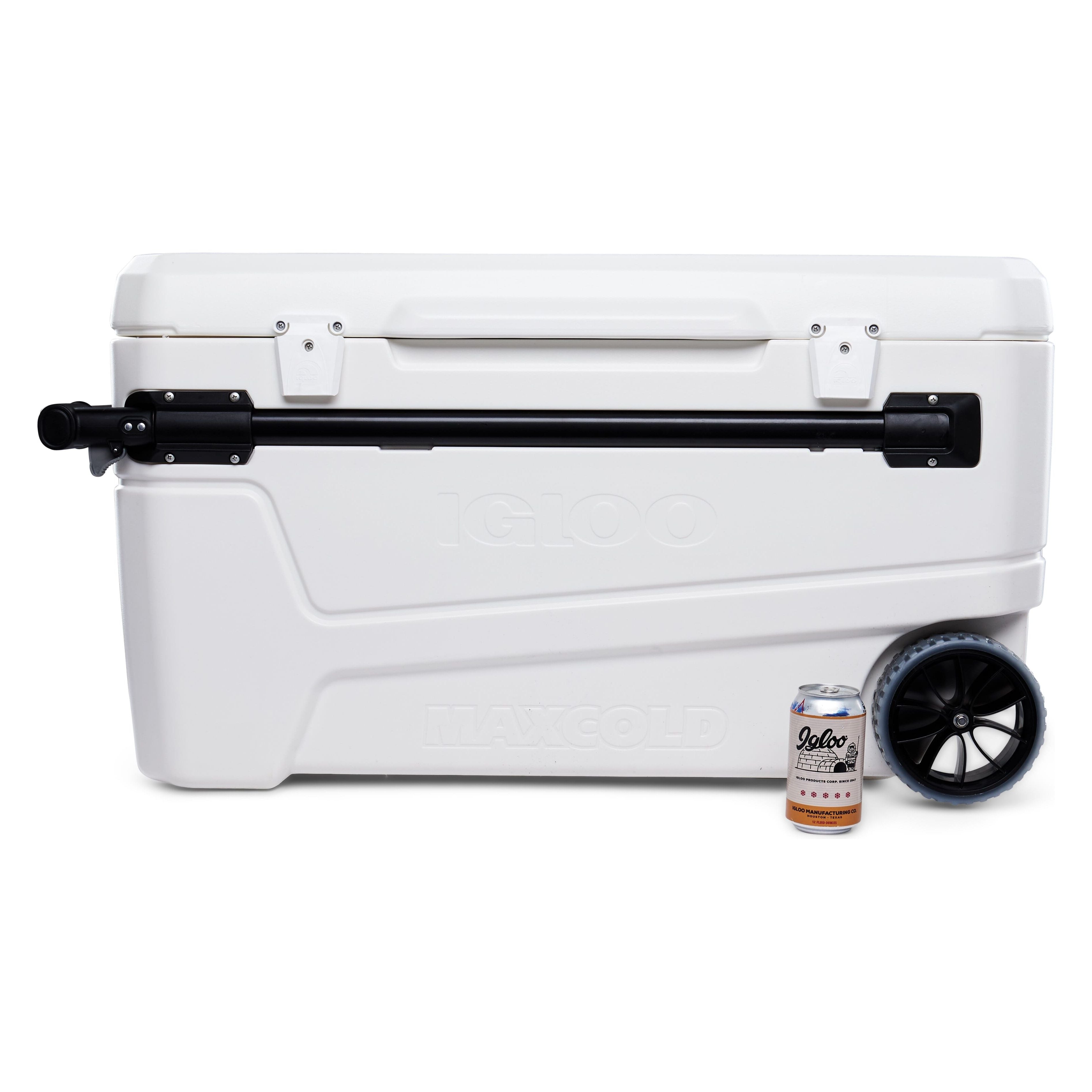 IGLOO-Sunset Glide 110 Qt Cooler Box - White 