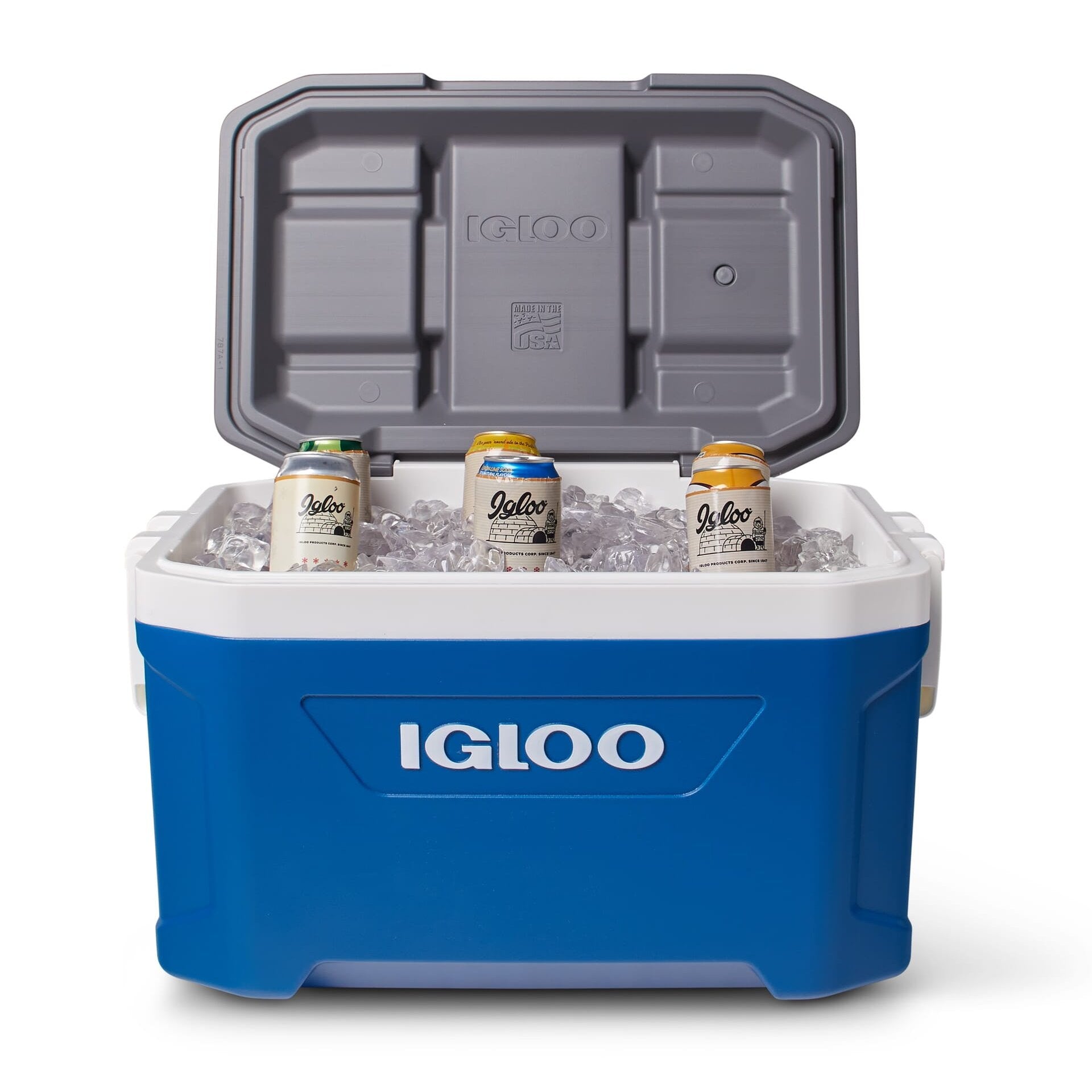 Igloo-latitude 52 Cooler Box - Indigo Blue / Meteorite