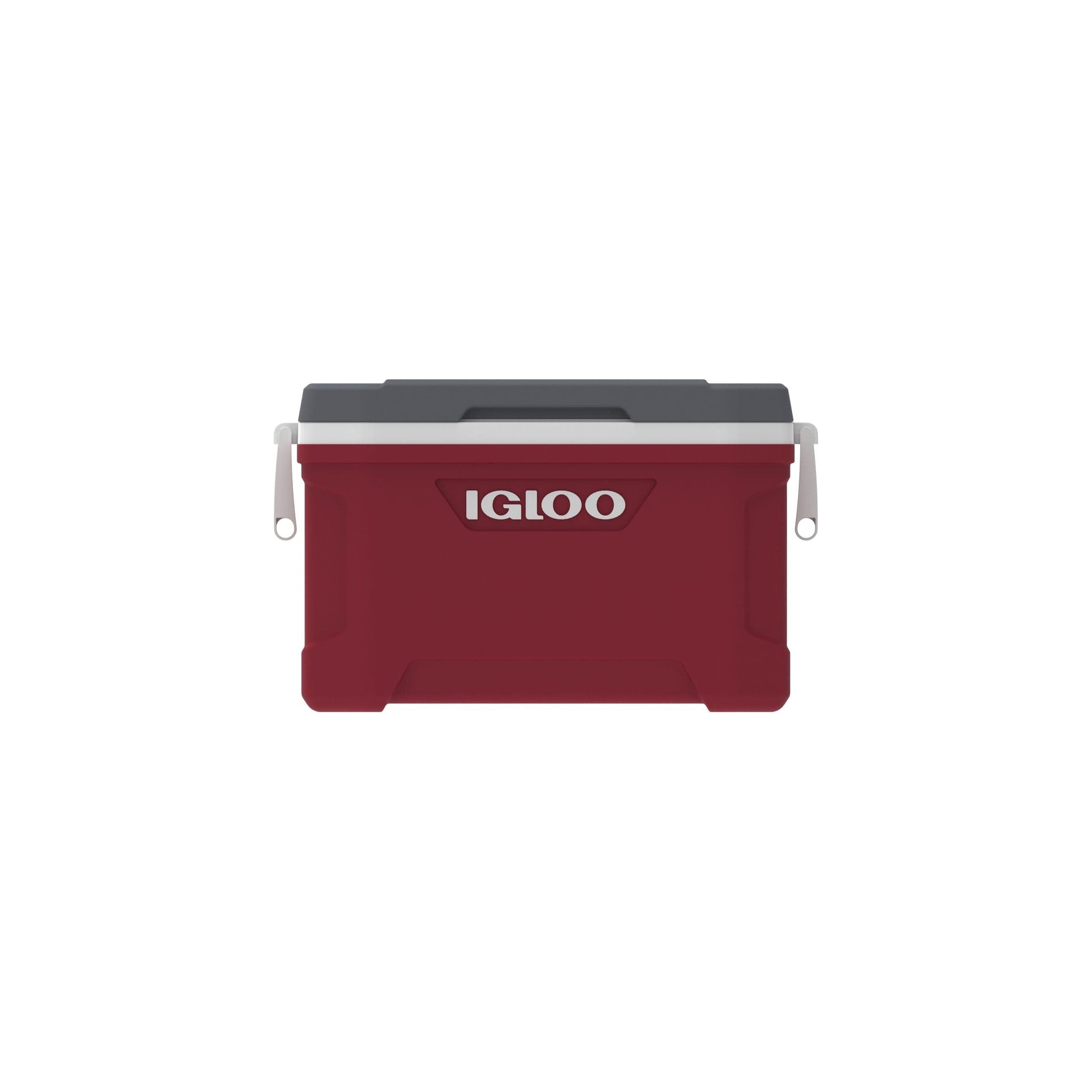IGLOO-Latitude 52 Cooler Box - Industrial Red /Meteorite