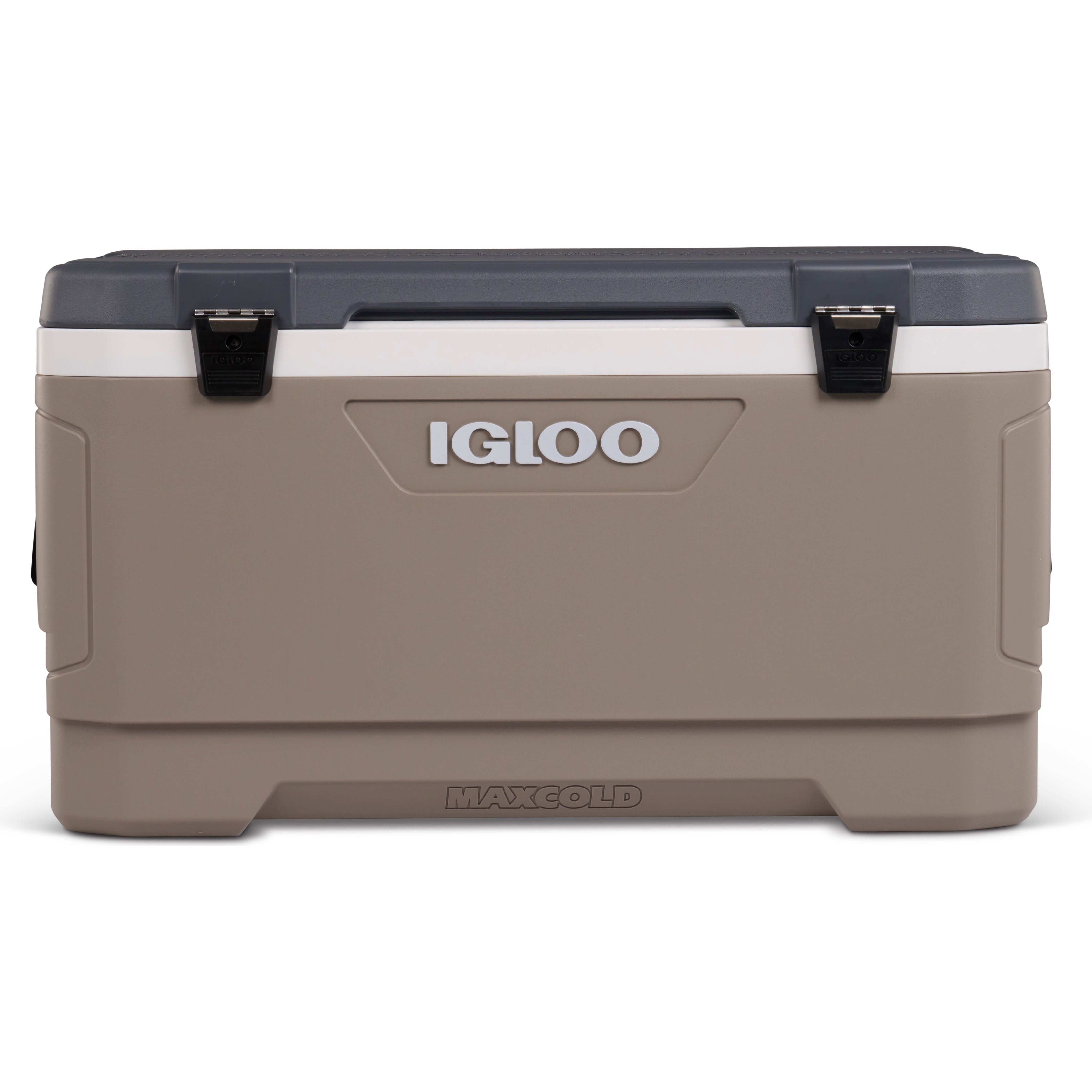 IGLOO-Maxcold Latitude 100 Cooler  - Sandstone/Carbonite