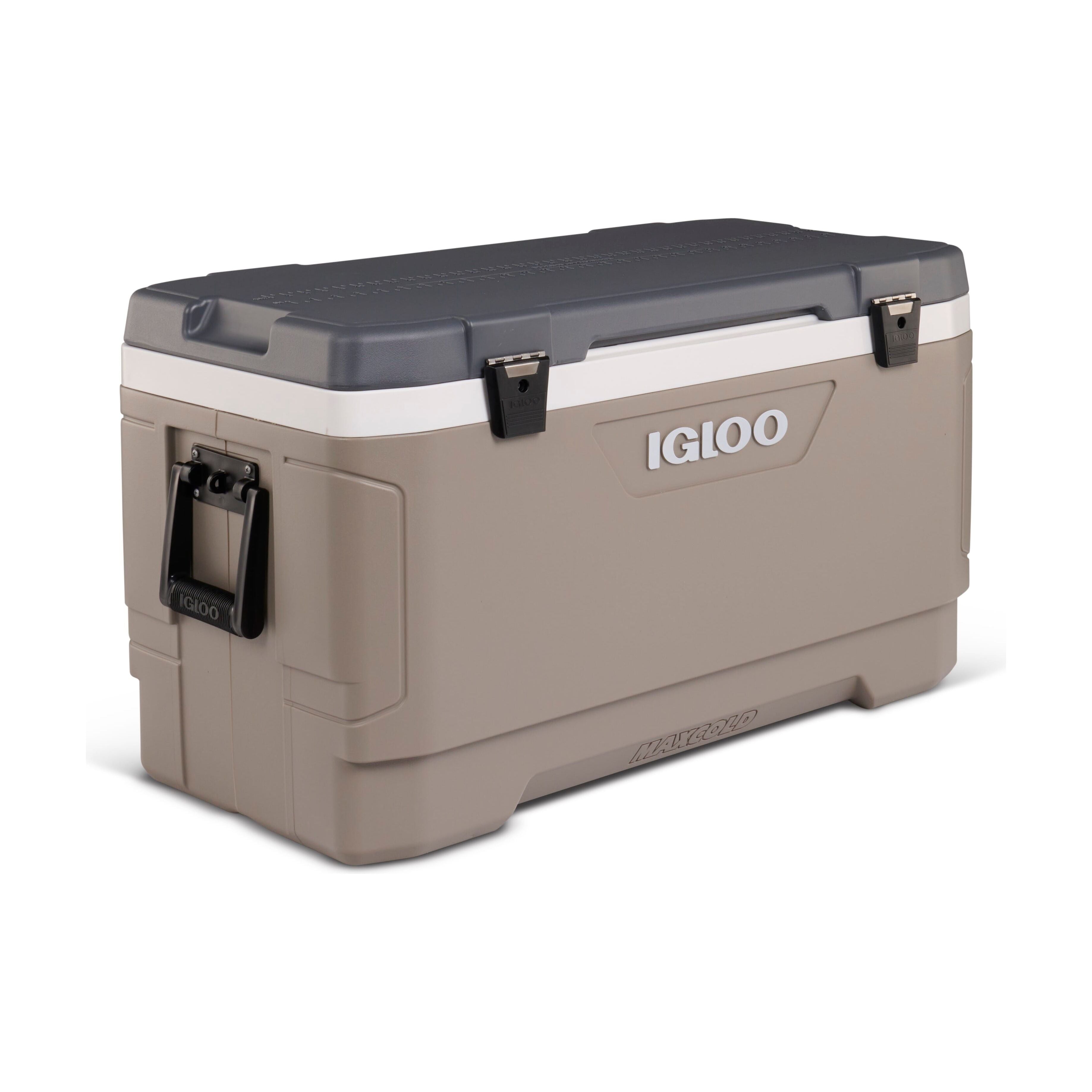 IGLOO-Maxcold Latitude 100 Cooler  - Sandstone/Carbonite