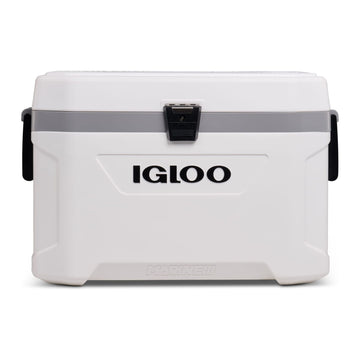 IGLOO-Latitude Marine Ultra 54 Cooler Box - White / Moonscape Gray